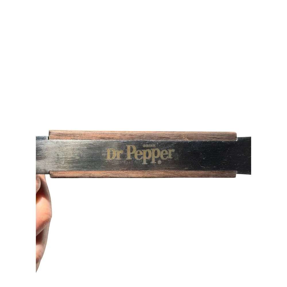 1970s Dr Pepper Advertising BBQ Spatula Vernco Japan Serrated Bottle Opener
